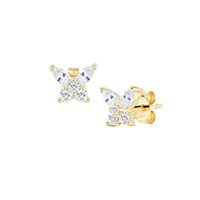 Boucles d'oreilles Amen Femme Petali in Argent Zircone EBUTGBB